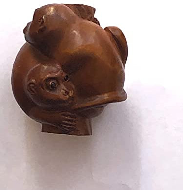 ARTCORE Buchsbaumnetz, handgeschnitzt, 5,1 cm