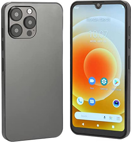 ciciglow Smartphone I13pro, Schermo Ultra HD da 6,1 Pollici 4 GB 128 GB Rom Telefono Cellulare, Anteriore 8 MP Posteriore 16 MP, Batteria 4000 mAh, Riconoscimento Facciale, Cellulare Dual