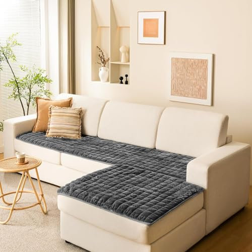 ALLISANDRO Sofa Wasserdichtmatte Hundematte Bequeme und praktische Sofa-Matte für Hunde und Katzen Waschbare rutschfeste Unterlage 80x80cm