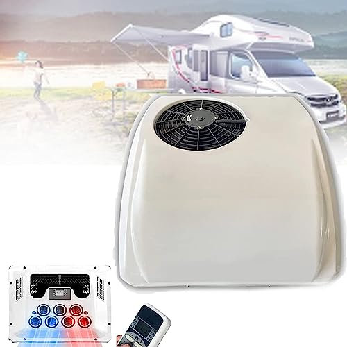 HNCXHX Rv Dachklimaanlage,12 V 24v48v Parkklimaanlage,Elektrische LKW Klimaanlage,Camper Car Klimaanlage,KüHlung/Heizung,FüR Car Rv LKW Camper Bagger,24v