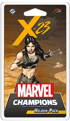 Fantasy Flight Games, Marvel Champions: LCG – X-23, Helden-Erweiterung, Expertenspiel, Kartenspiel, 1-4 Spieler, Ab 12+ Jahren, 45-90 Minuten, Deutsch, Mehrfarbig, Bunt