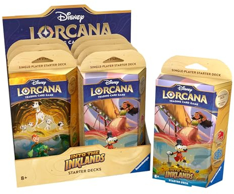 Disney Lorcana: Set 3 - Display mit 8 Starter Decks (Englisch)