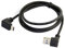 chenyang Câble d'extension de données USB C vers USB 3.0 coudé à 90 degrés vers le haut pour tablette, téléphone portable, disque dur