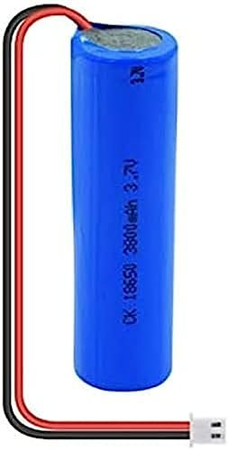 Batería De Iones De Litio De 3,7 V, 3800 MAh, 18650, Celda Recargable con Enchufe De XH-2P, Cable DIY para Lámpara LED