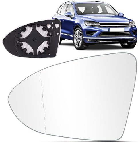 Waofzzn Spiegelglas Golf 7 Links Beheizbar, Spiegelglas Golf 7 Original Golf 7 Spiegelglas Links Beheizbar Geeignet für Volkswagen Golf 7 (Links)