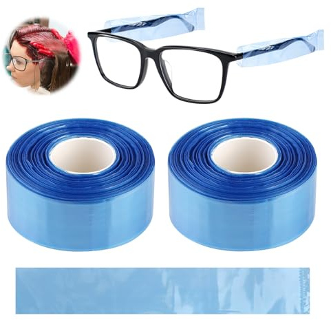 Lot De 200 Manchons Jetables Pour Branches De Lunettes, Protège-Branche De Lunettes, Manchon De Branches De Monture, Manchons De Jambe De Lunettes Pour Traitements Capillaires En Salon