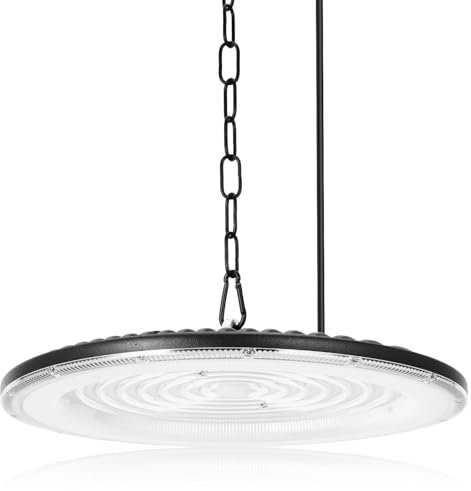 papasbox 500W LED Werkstatt Deckenleuchte Werkstattleuchte Kaltweiß Deckenstrahler | Werkstattlampe LED Hallenbeleuchtung Hallenstrahler Industrielampe
