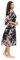 ShopINess Kimono Robe de plage longue d'été pour femme, Noir , L