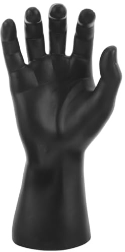DEARMAMY Handschuhmodell Show Rack Hand Mannequin Display Stand Hand Model Display Holder Hand Model Display Stand Hand Mannequin for Rings Display Mannequin Model Stand Rings Holder Plastic