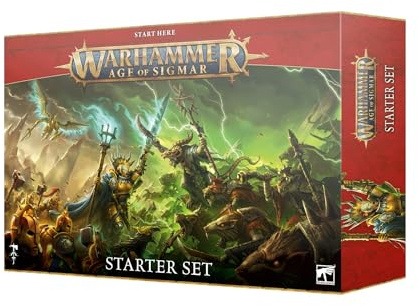 Warhammer AoS - Boite de Jeu/Age of Sigmar V.4 Starter Set (En), Black