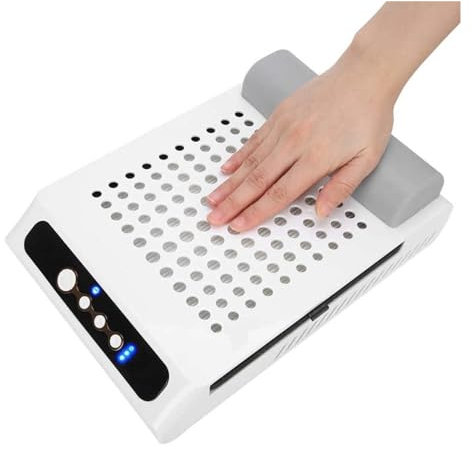 Aspiradora de uñas, Ventilador recolector de polvo de uñas profesional de 70W, aspiradora de gran potencia, herramienta de Arte de uñas, suministros for tienda de uñas de supermercado , para máquina d