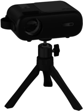 Mini Beamer, HORLAT WiFi Bluetooth Beamer,Tragbarer Projektor 1080P Unterstützt, Auto 4P/4D Trapezkorrektur