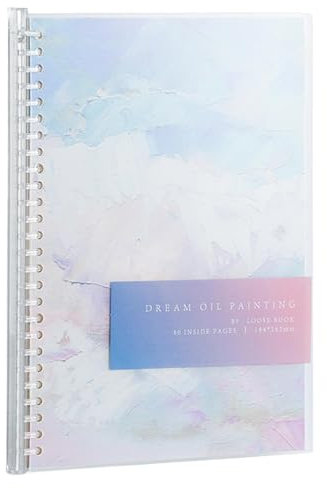 Spiral Notebook, Spiral Handbook, Travel Notebooks, Lined Notebooks, Hardcover Spiral Notebook with Lined Pages and Detachable Sections Detachable Spiral Notebook with Thick Paper for School, Offices