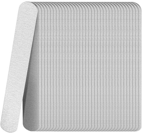 Wooden Nail File (25 PCS), 180/240 Coarse and Fine Nail File for Natural Care Salon and Home Tools