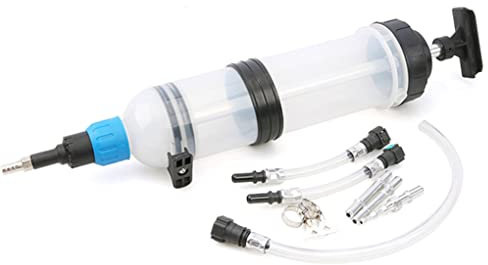 Stéringe d'huile Pompe à extracteur liquide Transfert de carburant automobile 1500 ml de capacité pour le moteur de liquide de frein cooolant, seringue à huile