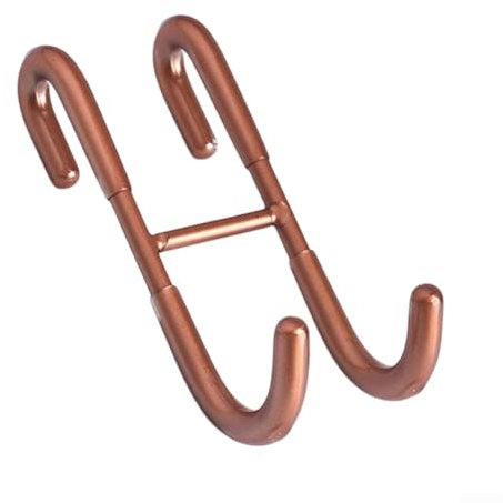 FACAIIO Handtuchhaken ohne Bohren, multifunktionales Design aus stabilem 304 Edelstahl für einfache Installation (Kupfer)