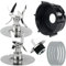 Szwaldaper Piezas de Repuesto for Cuchillas de Hielo for licuadoras Oster y Osterizer 4980 4961 Junta Perno de Acoplamiento Kit de Pasador de Deflector Reemplazo de Cuchillas para licuadora