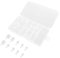VINTORKY 100pcs Toe Nail Tips Square False Nails for Toes Long Length for Women
