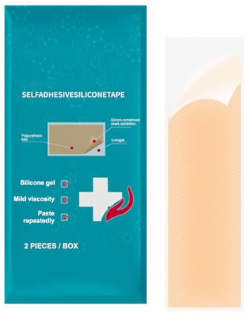 VPOUERY Silicone Scar Sheets for Scars – silicone scar sheets, silicone per cicatrici, crema cicatrici, Medical-Grade Adhesive Patches for C-Section, Surgery, Burns, Keloids, Acne Scars