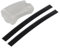 FUANA Depósito de aspiradora de ventana y labios de escobilla de goma compatibles con Karcher WV1 modelo 4.633-122.0