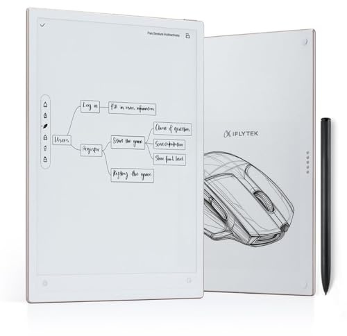 iFLYTEK AINOTE 2, 27,1 cm großer Bildschirm, AI-Note-Taking-Tablet, E-Ink-Tablet, 4,2 mm, elektronisches Notizbuch mit Stift, Sprache-zu-Text-Transkription, mehrsprachige ChatGPT-Unterstützung, für