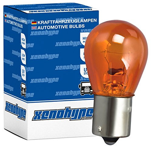 XENOHYPE 2x PY21W Premium BAU15s 24 V 21 Watt LKW Kugellampe Blinkerlampe