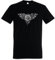 Urban Backwoods Geri and Freki II Herren T-Shirt Schwarz Größe XL