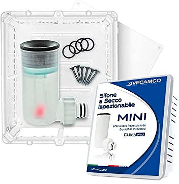 Kit sifón a seco Mini inspeccionable con caja ClimaPlus