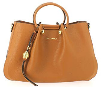Ted Lapidus , Damen Henkeltasche Braun camel