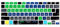 MMDW Serato DJ Shortcuts Keyboard Skin Hot Keys DJ Keyboard Cover for MacBook Pro 13 15 17(with or w/out Retina Display) Silicone Skin for MacBook Old Air 13, European/USA Keyboard Layout