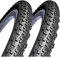 HDmirrorR Mitas+TipTop 2X Reifen Scylla V 75 Classic 22 24x1.90Zoll 50-507mm +Flicken sz