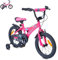 Byox Kinderfahrrad 16 Zoll Devil, Metallrahmen, Stützräder, Klingel, Reflektoren, Farbe:pink