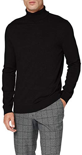 SELECTED HOMME Slhberg Roll Neck B Noos Maillot de survêtement, Noir, XXL
