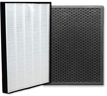 iAmoy Replacement HEPA and Activated Carbon Filters Kit,FY1410/30 & FY1413/30 Filter,Compatible with AC2729/10 AC1214/10 1000 and 1000i Series Air Purifier