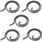 Flylock Flachfedern, Torsionsspirale für Türgriff, interne Reparatur, Ersatz, 5 Stück