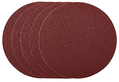 Draper 63023 Sanding Discs, 200mm, 40 Grit, PSA (Pack of 5)