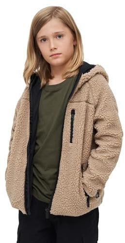 Brandit Kids Teddyfleecejacket Hood, Viele (Tarn-) Farben, Größen 122 bis 176