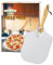 Loving Nature Aluminium Base Pizza Peel with Foldable Oak Wood Handle, 12-Inch Wide, Gourmet Luxury Pizza Peel, Perfect for Homemade Pizza, Celebrations, Anniversary, Gifts