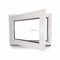 Kellerfenster - Kunststoff - Fenster - weiß - BxH: 100 x 60 cm - 1000 x 600 mm - DIN Links - 3 fach Verglasung - 60 mm Profil