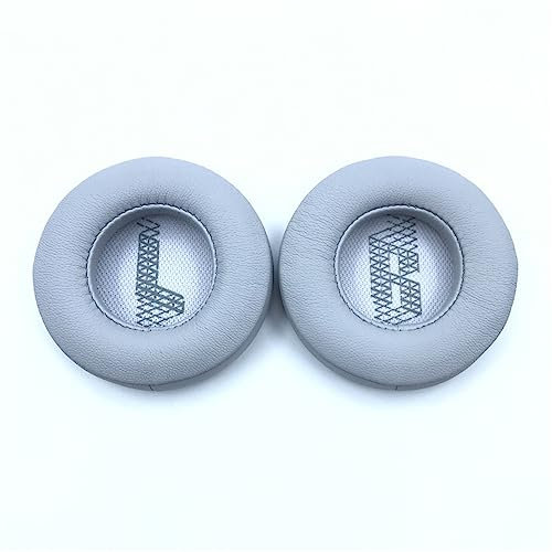 Ohrpolster Kissen für JBL Live 400BT/460NC Kopfhörer, Ersatz-Ohrpolster mit bequemem Memory-Schwamm, Geräuschisolierung Ohrmuscheln Headset Reparaturteile (Grau)