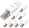 VCELINK Connecteur RJ45 Sans Outil, Fiche De Terminaison De Terrain RJ45 Cat 6, Fiche modulaire plaqué or, Connecteur UTP CAT6 sans outil pour câble réseau CAT6, CAT5E, 23-26 AWG 1Gbps lot de 8