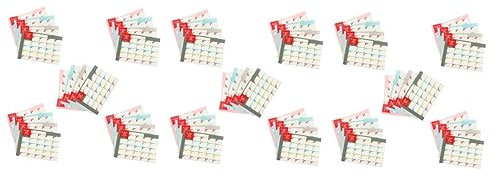 STOBOK 60 Blatt Täglicher Wandplaner Countdown-wand-organizer Wandkalender Poster Monatlicher Wandkalender 100-tage-wand Tägliche Aufkleberkarte 100 Tage Countdown-zeitplan Gebäudeplan
