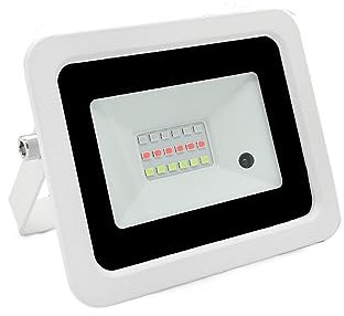 Proyectores LED para exteriores, Luz De Inundación RGB 100W 50W 30W 20W Reflector RGB IP68 Proyector LED Impermeable Lámpara De Proyector Iluminación De Jardín Al Aire Libre para patio, estacionamient