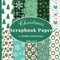 Christmas Scrapbook Paper: Decorative Craft Paper, Craft Card Making, 20 Double-Sided Sheets