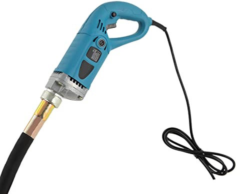 Betonrüttler 850W/1300W Zement Feinbearbeitungswerkzeug Elektrischer Betonrüttler Luftblasenentferner, für Brückenbau, Straßenbau (1300W)