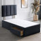 ComfoRest - Stylish 3FT Single Bed with 2 Drawers | Durable Frame for Modern Bedrooms | Practical Beds for Small Spaces | Versatile Choice for Everyday Comfort (Black Plush)