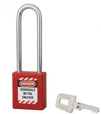 THIRARD - Cadenas de consignation 40 anse 76mm Rouge MV A4