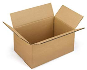 Lot de 25 boîtes en carton 50 x 30 x 30 cm – EMBALLAGE CARTON à onde unique MONO ONDE pour expédition/entrepôt/déménagement boîte neutre