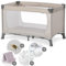 hauck Baby Reisebett Dream N Play XXL-Sparset mit Matratze, Insektenschutz, Betteinlage & Spannbettlaken - faltbares Kinder Babyreisebett mit Tasche - Beige
