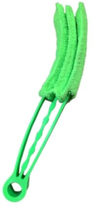 Baoblaze Reinigung Pinselfenster Reiniger Arbeit sparen Hand tragbarer Duster für Autoluftablüftung für Fensterläden, GrÜn